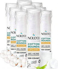 NOLEO Organic Cotton Rounds - Small 2"