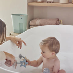 Stick 'n' Play Sensory Star Toy and Teether | For Baths, Highchairs and more