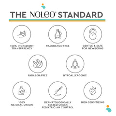 NOLEO 3-IN-1 - Diaper Rash Cream - EWG Verified - 24oz