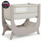 Shnuggle Air Lite Bedside Bassinet | Infant Crib | Height Adjustable Baby Bed with Mattress