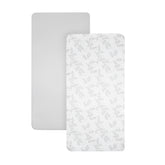 Shnuggle Air Lite Crib Fitted Sheets | 100% Soft Cotton Bedding