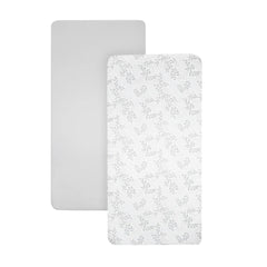 Shnuggle Air Lite Crib Fitted Sheets | 100% Soft Cotton Bedding