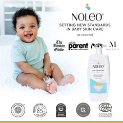 NOLEO 3-IN-1 - Diaper Rash Cream - EWG Verified - 24oz