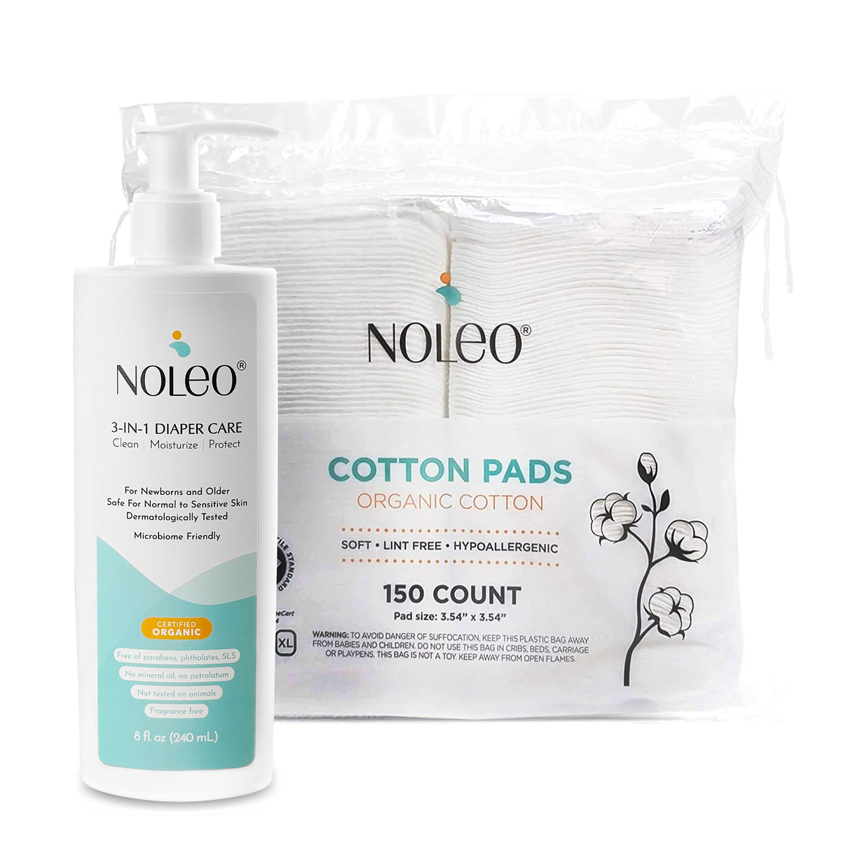 NOLEO DUO - Diaper Rash Treatment for Butt Rash