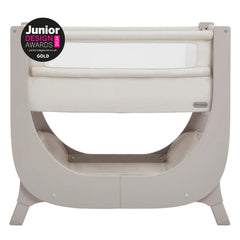 Shnuggle Air Lite Bedside Crib | Height Adjustable Baby Bed with Mattress