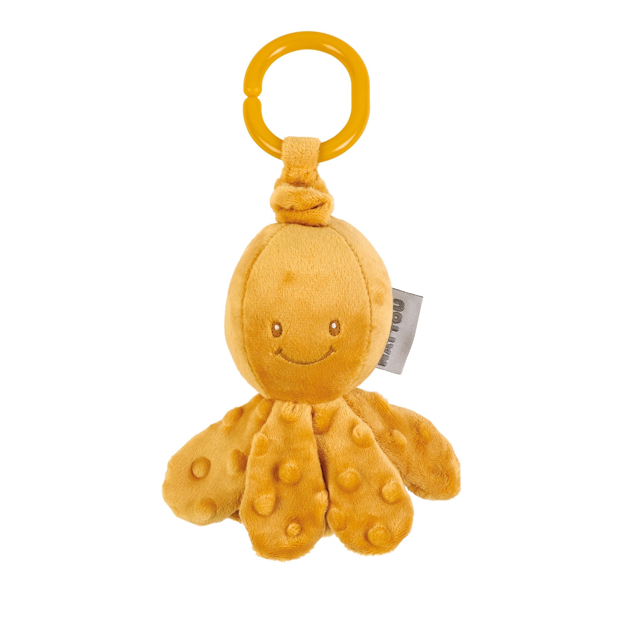 Nattou Vibrating Cuddly Lapidou Octopus / Yellow Nattou Vibrating Cuddly Lapidou Octopus / Yellow